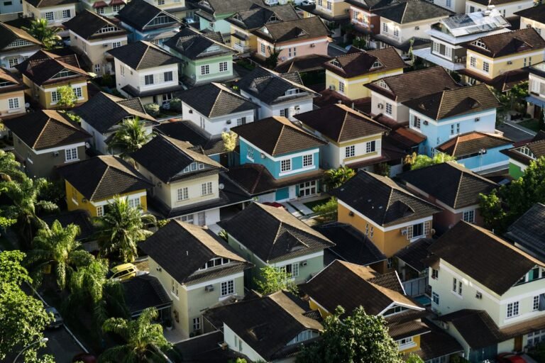 Residential housing exterior