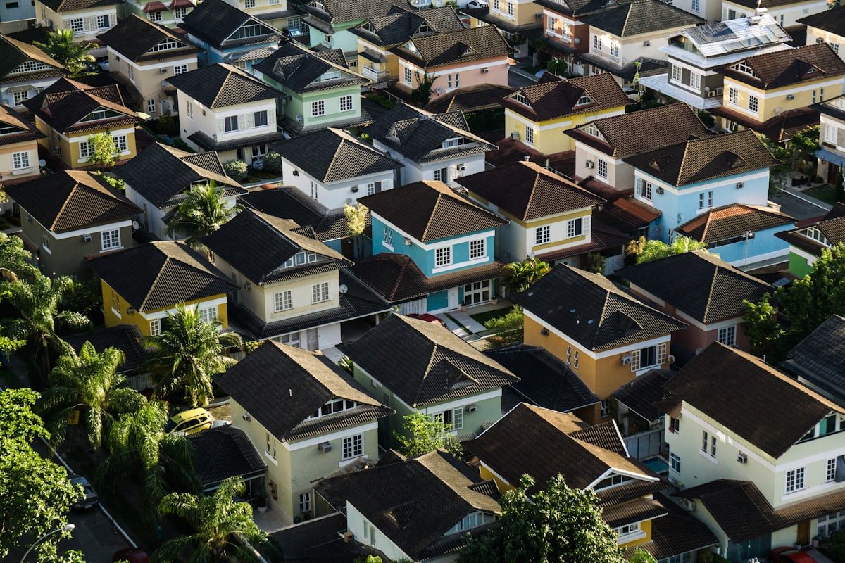 Residential housing exterior