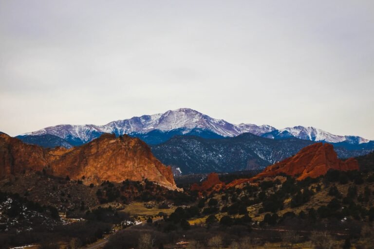 Rocky Mountains landscape in Colorado