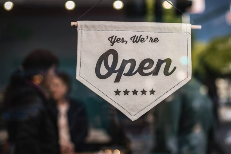 Small business storefront