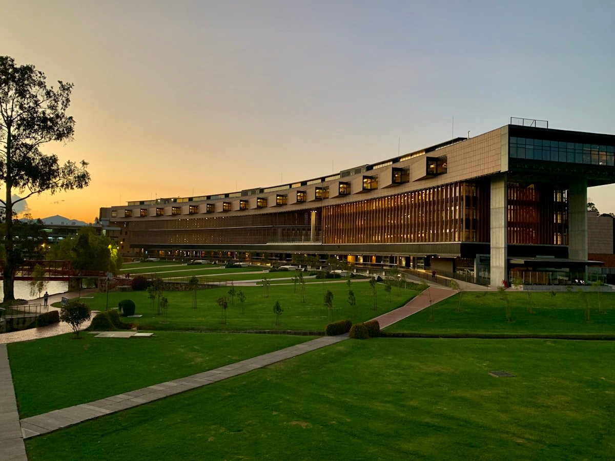 University campus grounds